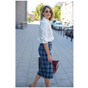 Merona Plaid Pencil Skirt - Size 2